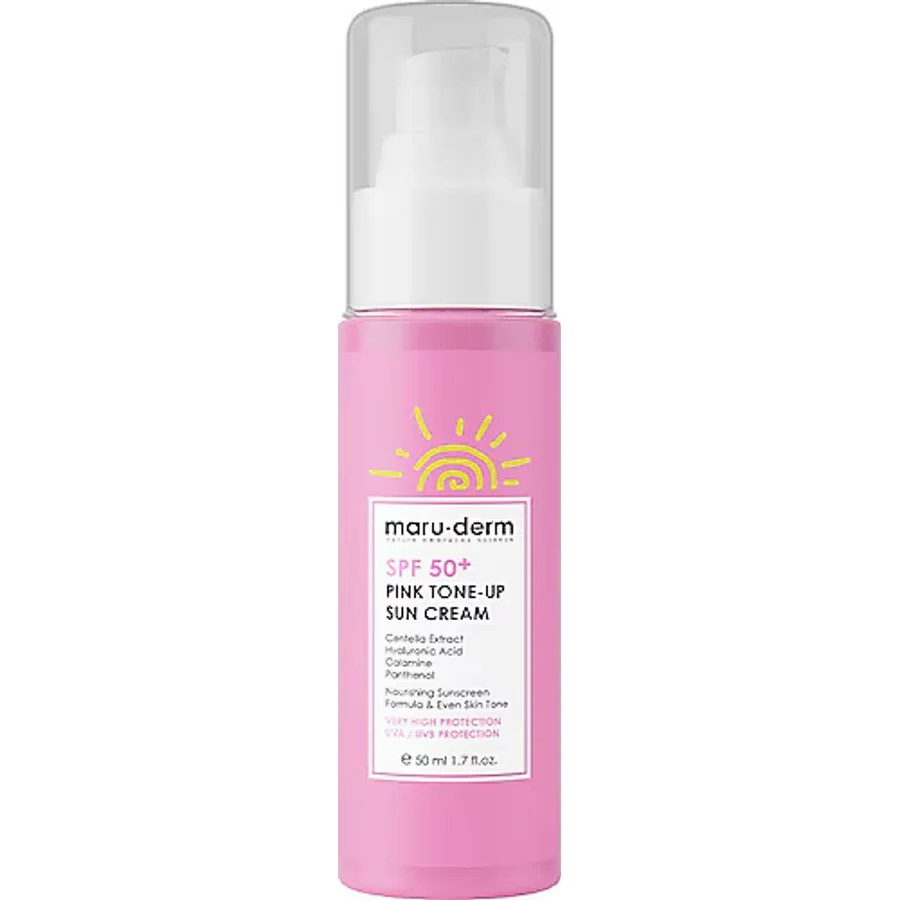 Maru.Derm Pembe Ton Eşitleyici 50 ml 50 Faktör Güneş Kremi
