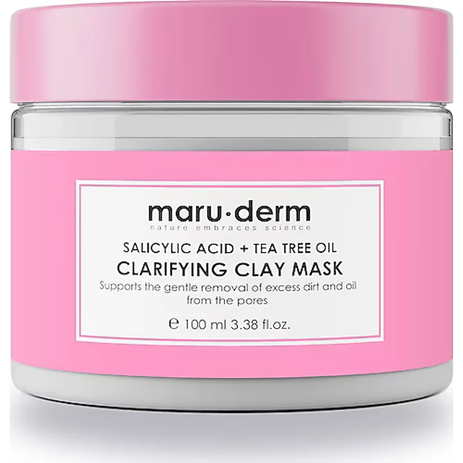 Maru.Derm Salisilik Asit + Çay Ağacı Yağı Kil Maskesi 100 ml
