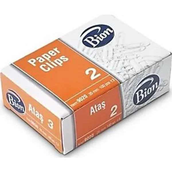 Mas Bion Ataç (Ataş) No:2 100 Lü 20 Mm 9020 (36 Paket)
