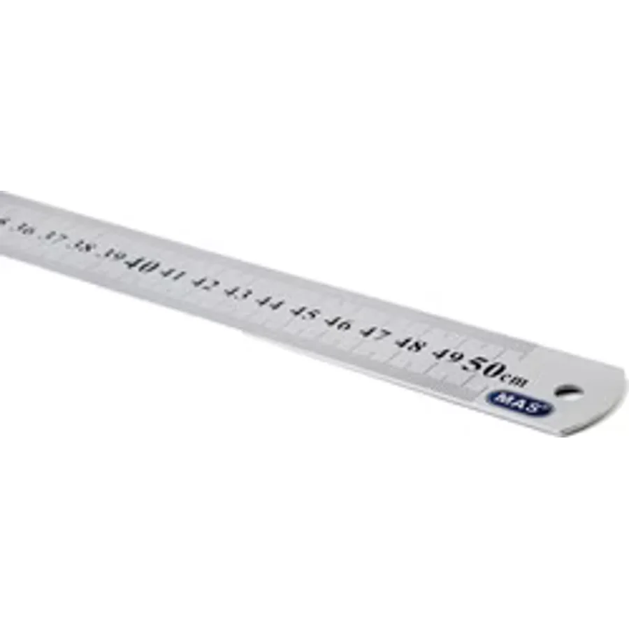 Mas Çelik Cetvel 50 Cm