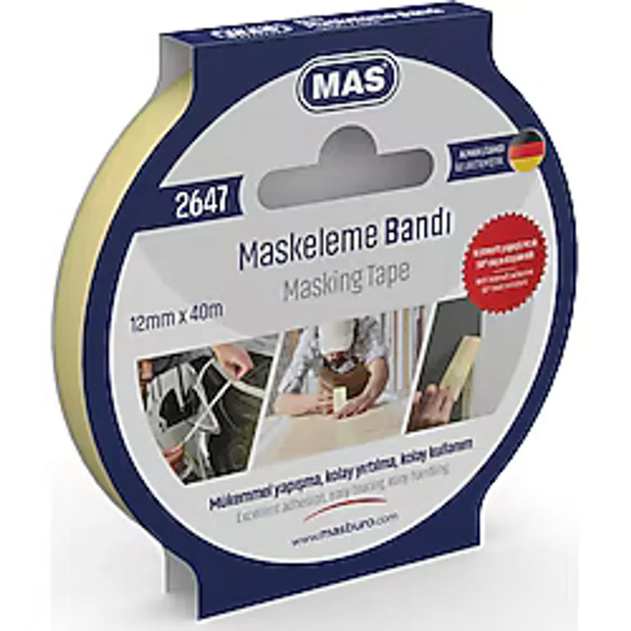 Mas Krepe (Maskeleme) Bantı 12 MM x 40 M 2647