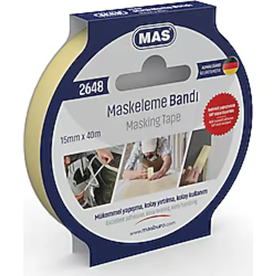Mas Krepe (maskeleme) Bantı 15 Mm X 40 M 2648