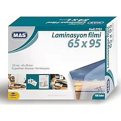 Mas Laminasyon Filmi 125 mic 65x95 7702