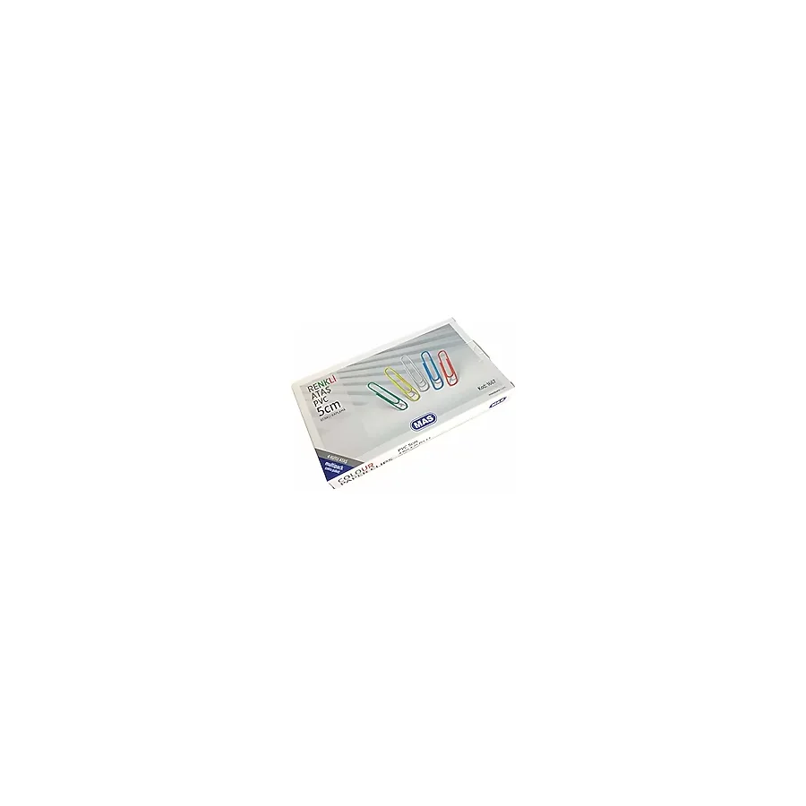 MAS Multipack Renkli Dev Ataş PVC Kaplı 5cm 4 paket 25 adet