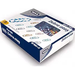 Mas Zebra Ataş Pvc Kaplı 28 mm