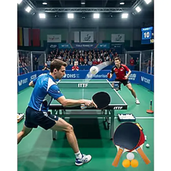 Masa Tenisi Oyun Seti 2 Raket 3 Top Evde Spor Ve Eğlence