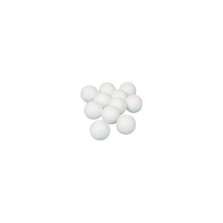 Masa Tenisi Pinpon Topu - Beyaz - 5 Adet