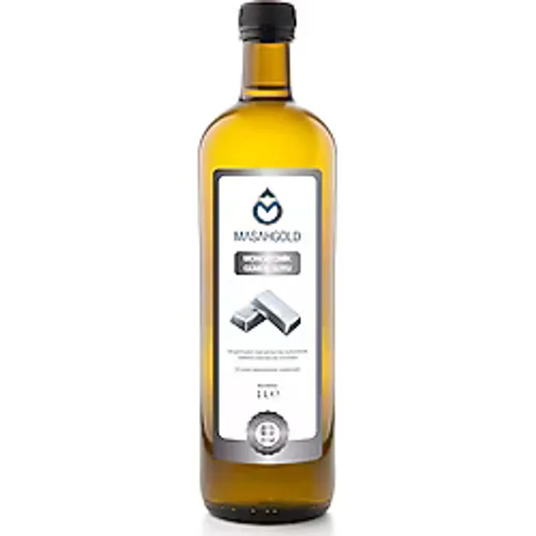 Masahgold 1000 ml Monoatomik Gümüş Suyu 160 Ppm Etkili Vücut Bakım Ürünü Unisex Kullanıma Uygun