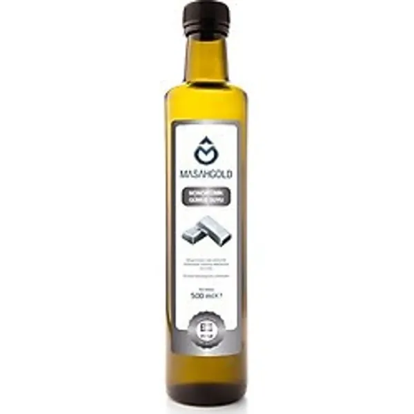 Masahgold Masah Gold Monatomik Gümüş Suyu 500 ml 240 Ppm Etkili Vücut Bakım Ürünü Unisex Kullanıma Uygun - 500 ml 240 Ppm