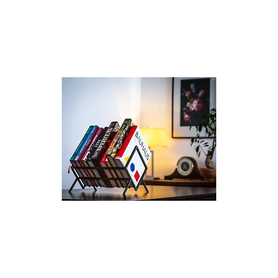 Masaüstü Kitap Düzenleyici Metal Kitap Organizatörü