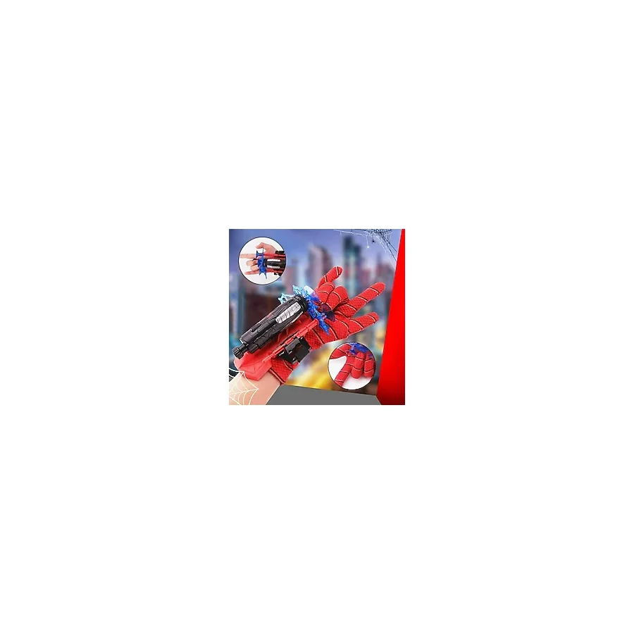Masho Trend Spiderman Ağ Atan Eldiven - Örümcek Adam Eldiven - Spiderman Dart Blaster