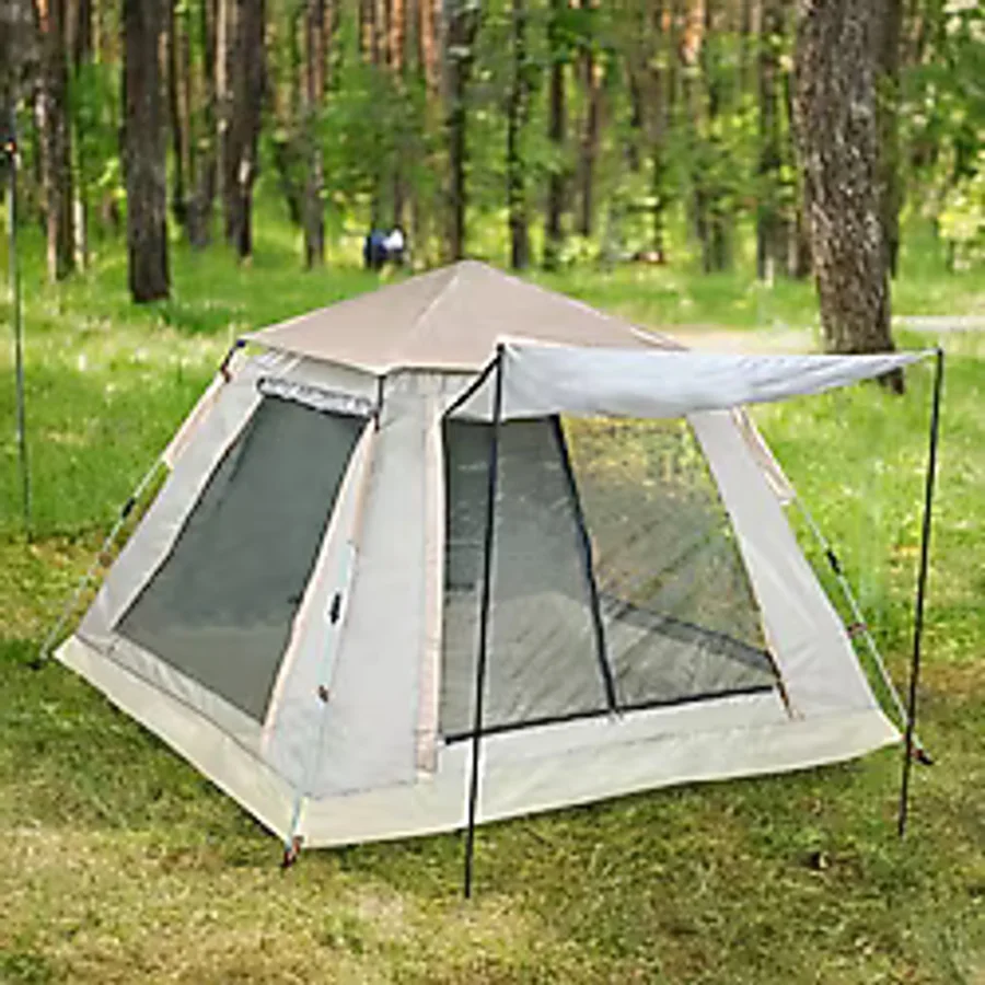 Masho Trend Tenteli 6 Kişilik Otomatik Çadır 240X240X155 cm Çadır Çantalı Çadır - Sineklikli Çadır - Renkli