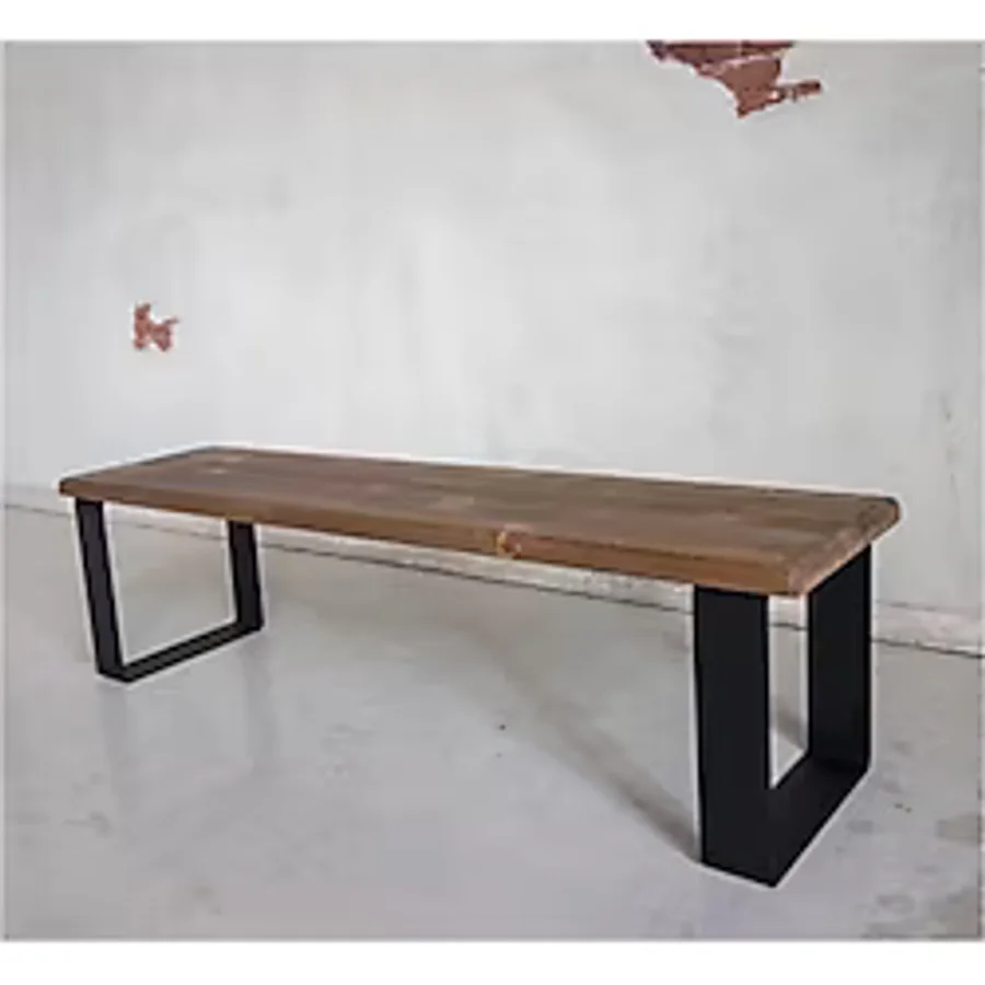 Masif Ahşap Bank 160x37 Cm