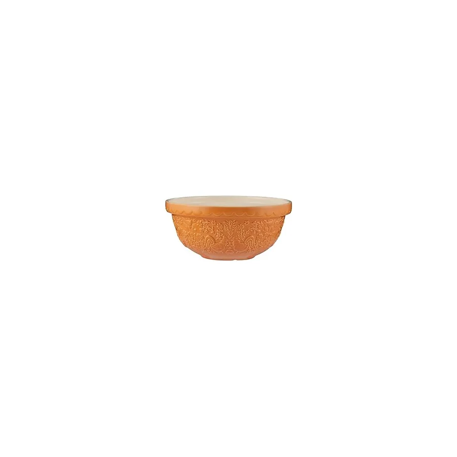 Mason Cash Home to Roost Karıştırma Kasesi Kabartmalı Tavuk ve Horoz Tasarımlı 24cm Toprak Kap Hamur, Pasta ve Kek Karıştırma için Klasik Fırın Malzemeleri Bulaşık Makinesi ve Dondurucuda