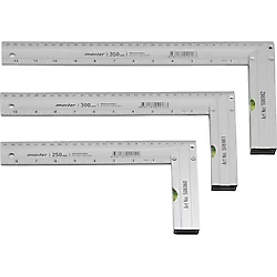 Master Alüminyum Terazili L Gönye - 35cm