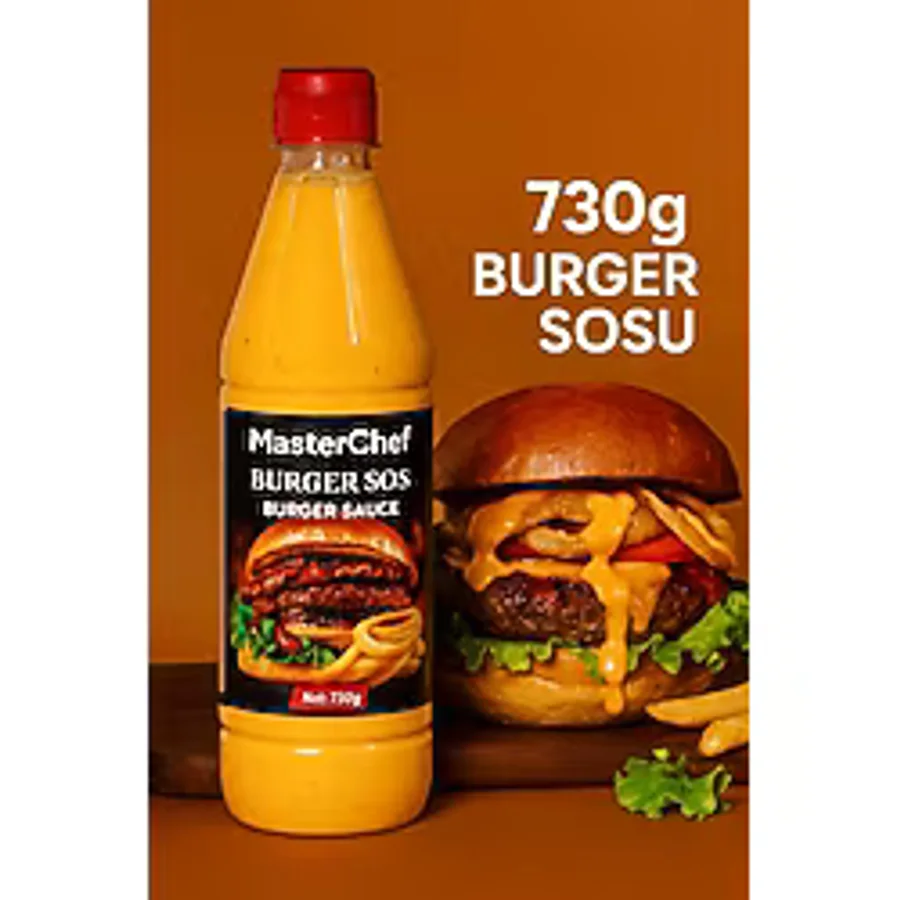 Master Chef Food Burger Sos 730 gr 12 Adet