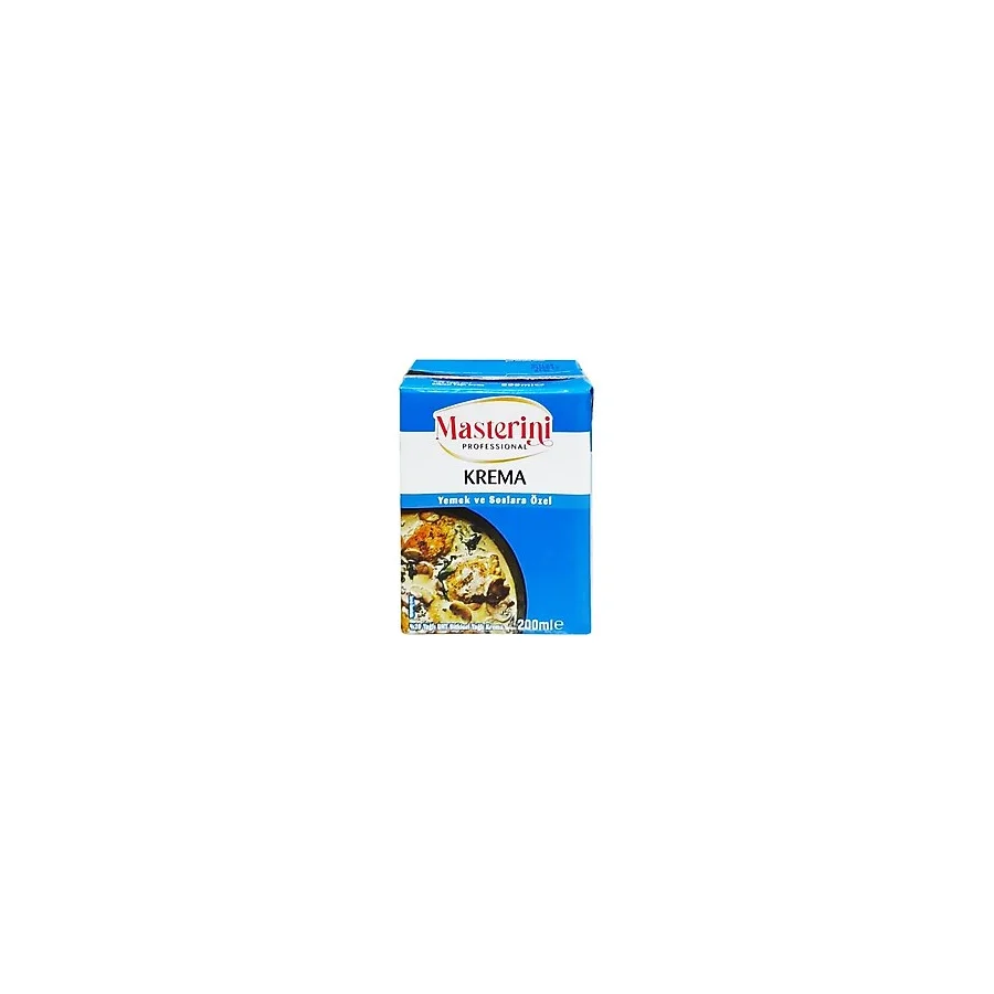 Masterini Yemekler Ve Soslar İçin Krema 200 Ml