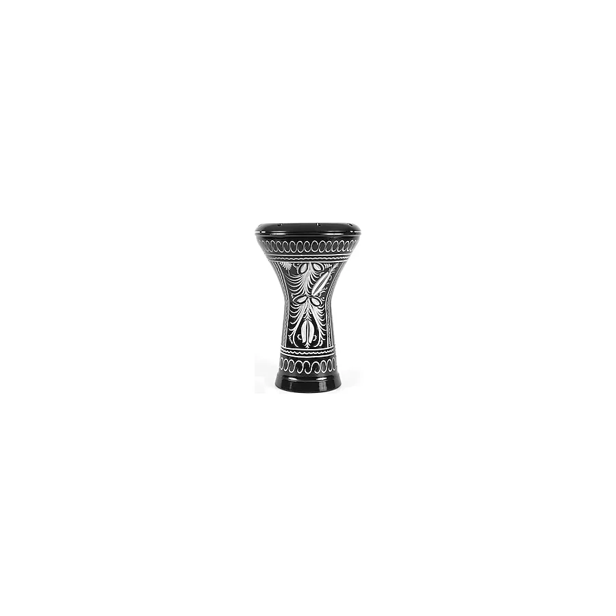 Masterwork Çömlek Darbuka Erzincan İşlemeli Siyah