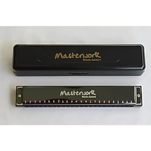 Masterwork Mızıka (24 Delikli C Mızıka Kutulu ve Temizleme Mendilli) Harmonica