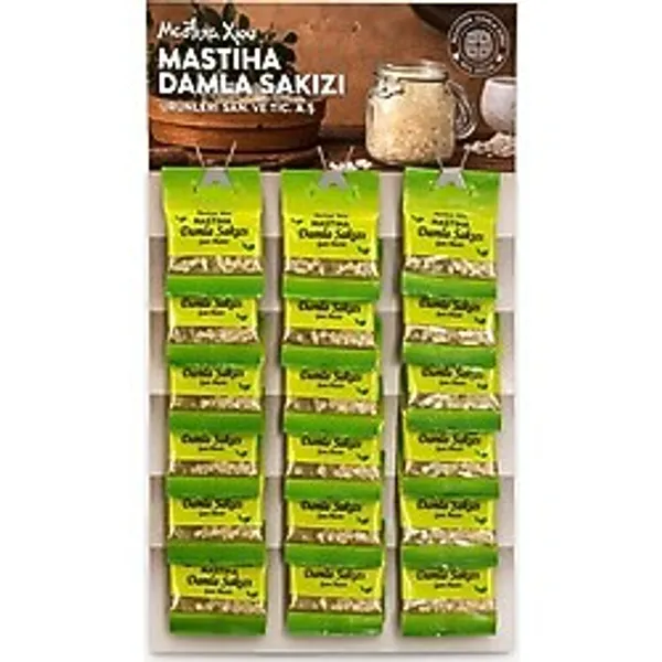 Mastihashop Mastiha Damla Sakızı 18 gr Kartela