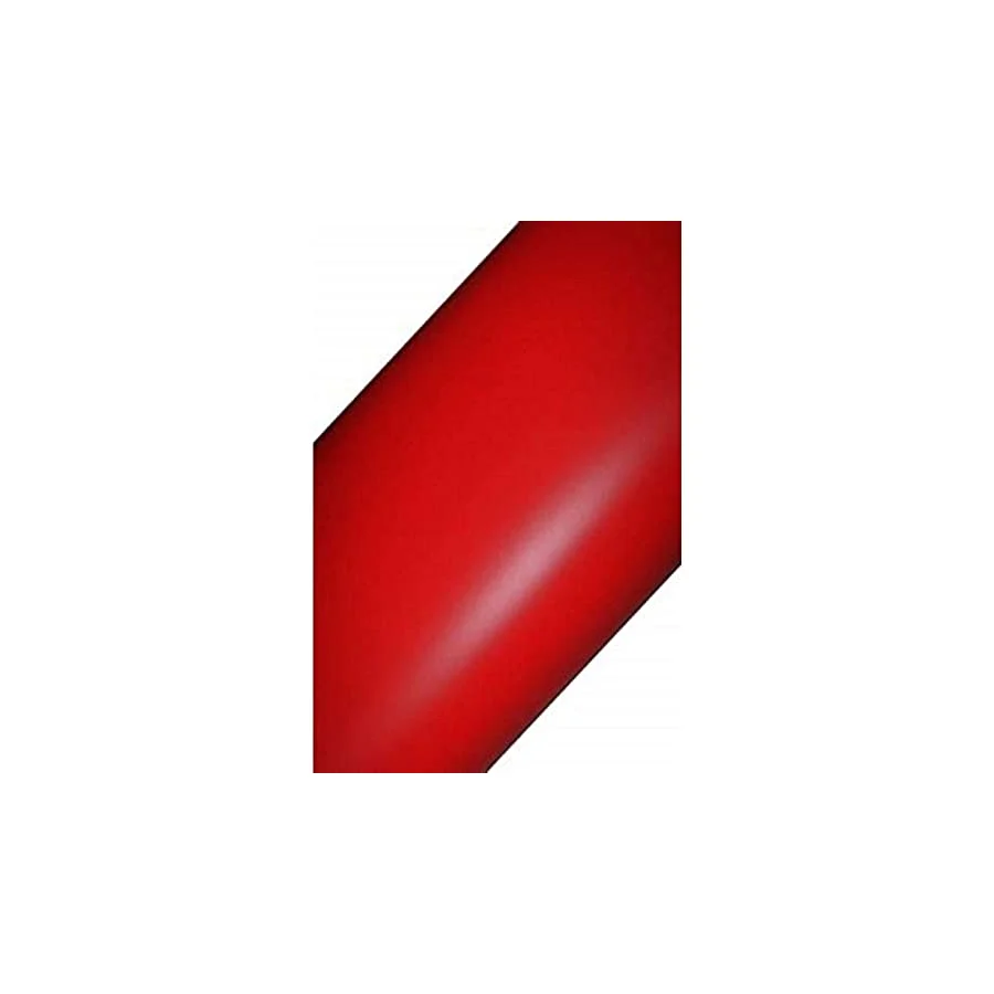 Mat Kırmızı Yapışkanlı Folyo 61 CM X 4 MT