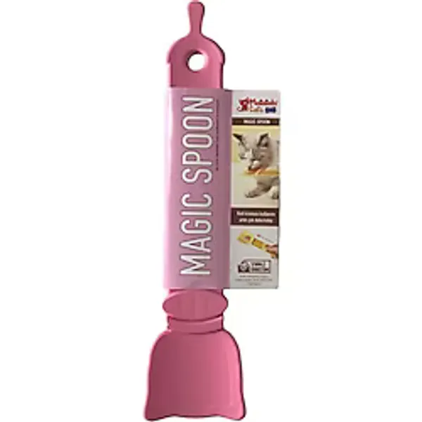 MATATABİ CATS Magıc Spoon Kedi/köpek Krema Ödül Maması Yedirme Kaşığı(KOLAY KAŞIK) Sarı