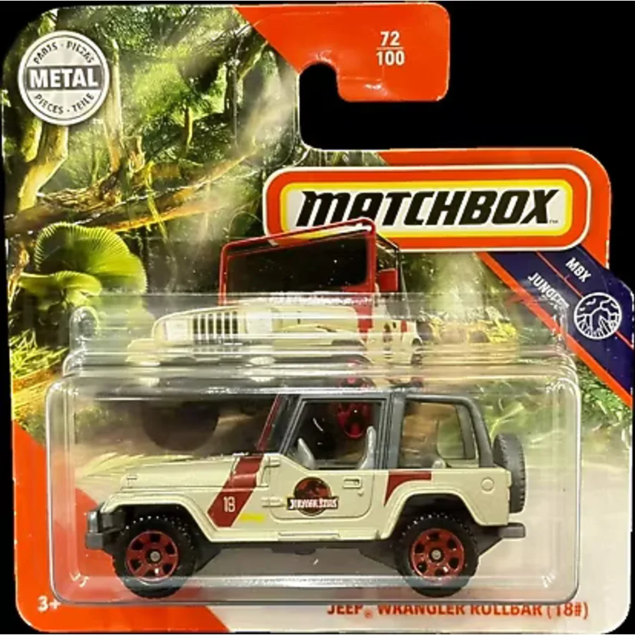 Matchbox Jeep Wrangler Rollbar (18#)