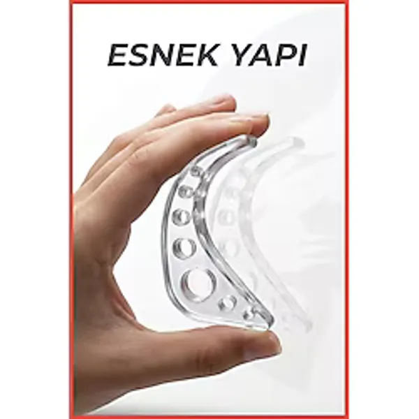 MATCHCAPS SCREW COVER Şeffaf Silikon Kapı Altı Stoperi - Kapı Durdurucu, Yumuşak Esnek Kapı Tutucu - 1 Adet