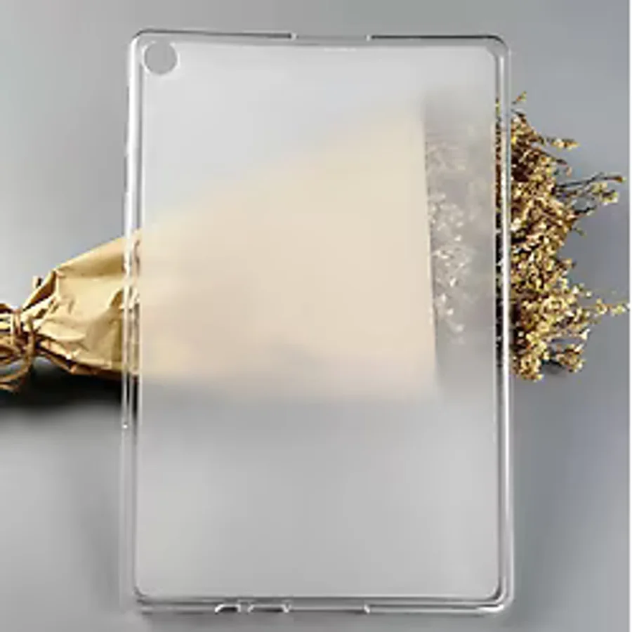 Matepad T10S Uyumlu Mkst Tablet Süper Silikon Kapak-Renksiz