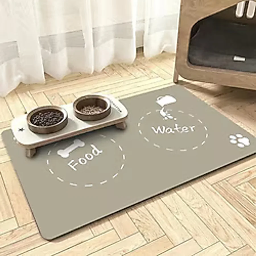Matgo Pati Food Water Krem Evcil Hayvan Beslenme Matı 50 x 70 cm