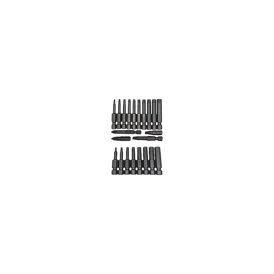 Matkap Uçları Torx Alyan Düz Yıldız 22 Parça 50 Mm Manyetik Mıkna
