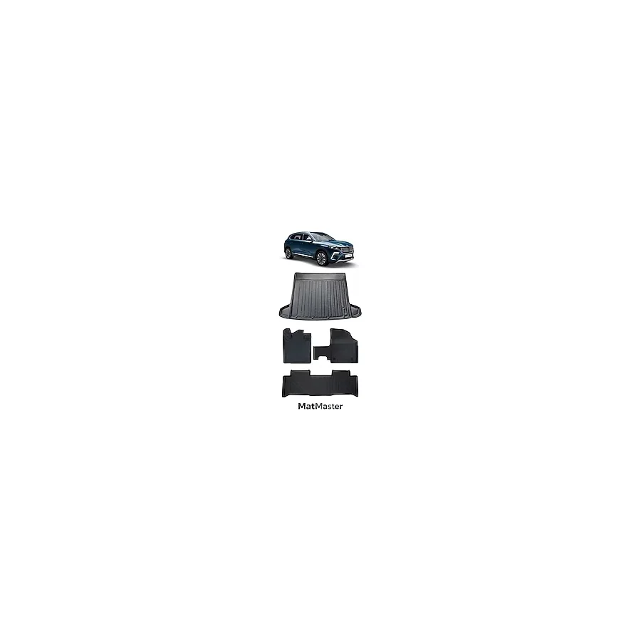 Matmaster Togg T10x 2026 Model 5D Premium Ekstra Havuzlu Paspas Ve Bagaj Havuzu Set