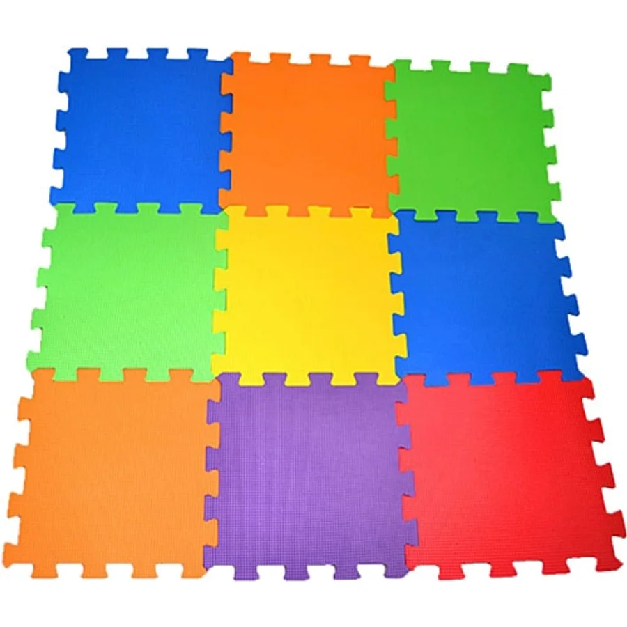 Matrax Oyuncak Düz 13 mm 50x50 cm Eva Puzzle Oyun Matı