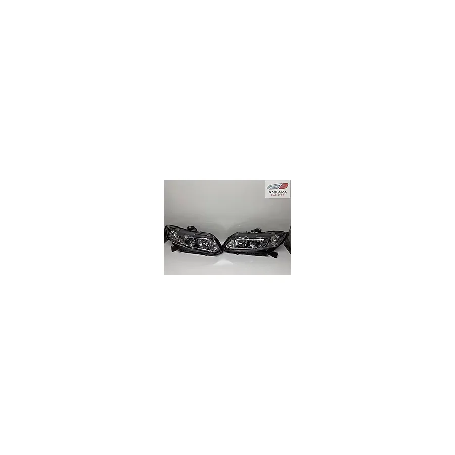 MATSUBA Honda Civic Fb7 2012 - 2015 Ön Far Lambası Sağ - Sol Takım Zenon Tip (Xenon Tip - 2 Far) - HONDA CİVİC FB7 2012 - 2015 ÖN FAR LAMBASI SAĞ - SOL TAKIM ZENON TİP (XENON TİP - 2 FAR)