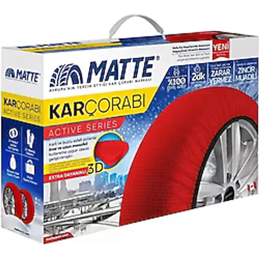 Matte Active Classic 58 Numara Small Kar Çorabı