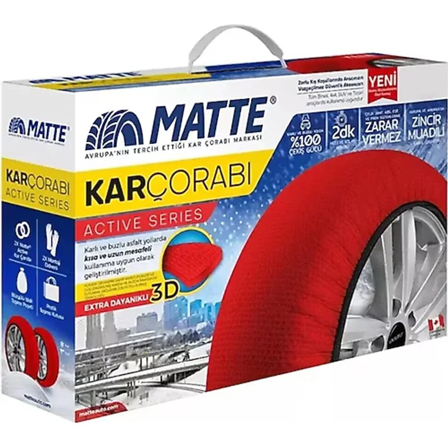 Matte Active Classic 66 Numara Large Kar Çorabı