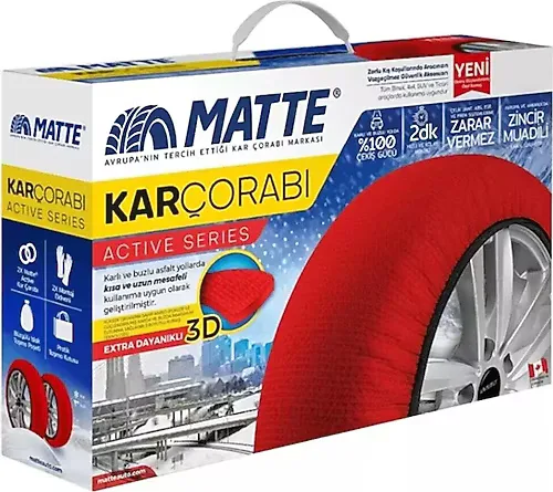 Matte Active Classic Kar Çorabı