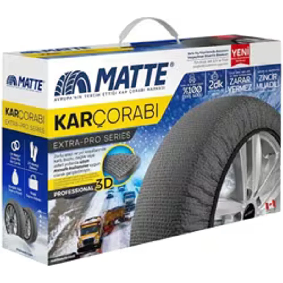 Matte Extra Pro Kar Çorabı
