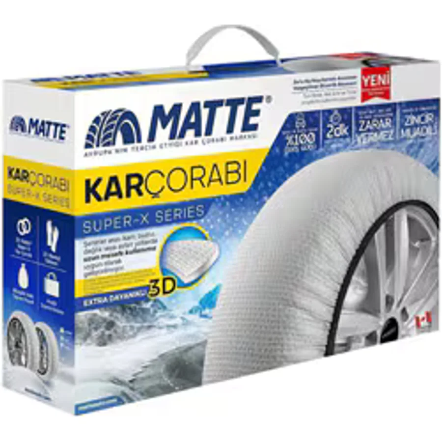 Matte Superx Series Kar Çorabı