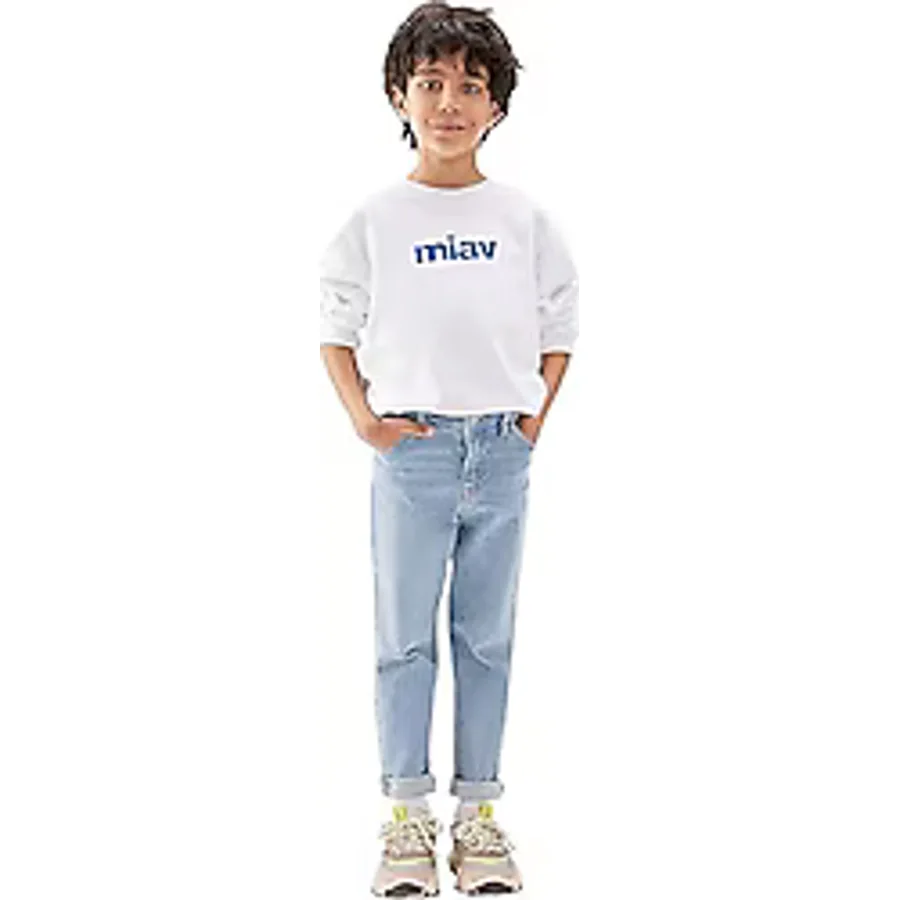 Mavi 6610031 Miav Baskılı Çocuk Sweatshirt
