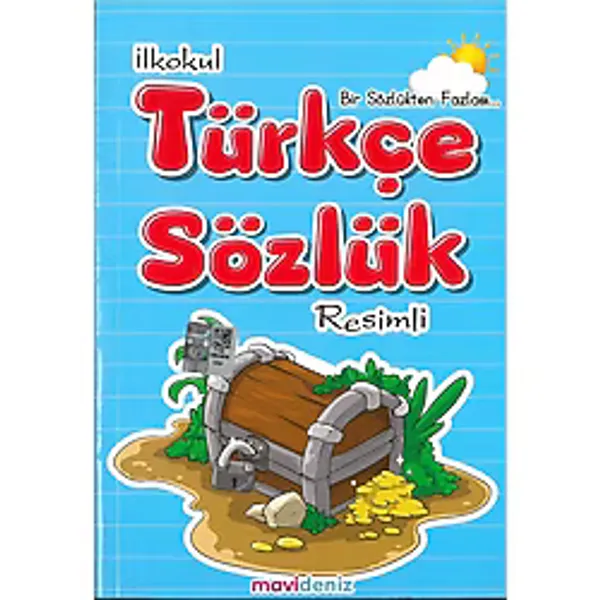 Mavi Deniz Yayınları İlkokul Resimli Türkçe Sözlük Karton Kapak