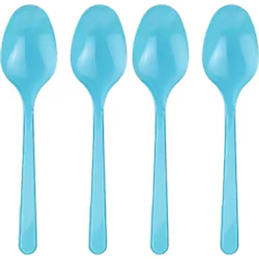 Mavi Plastik Kaşık