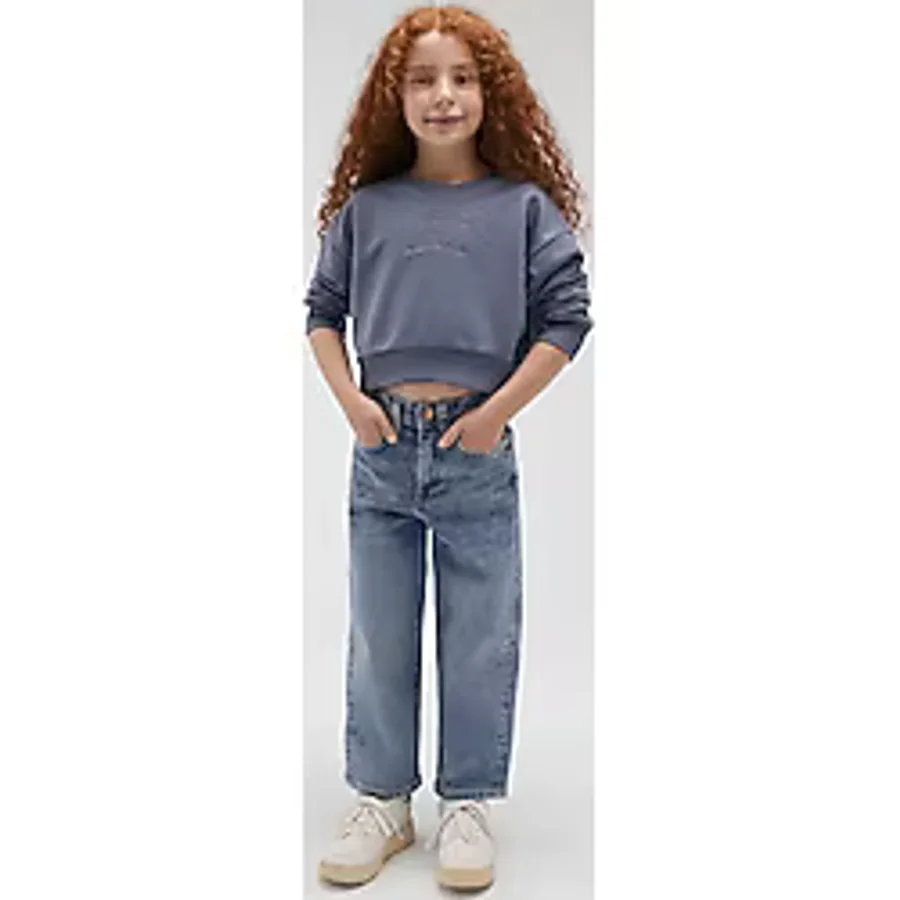 Mavi Zayla 90lar Indigo Mavisi Jean Pantolon 7010510-88228 - 3 - 4 Yaş