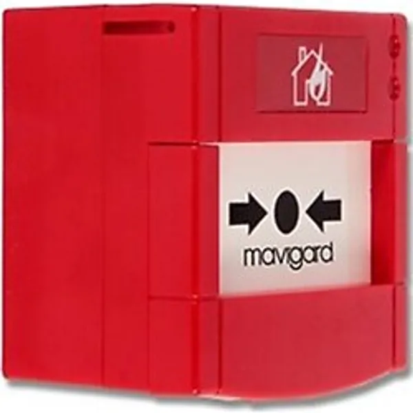 Mavili ML-2720/M Maxlogic Konvansiyonel Yangın Alarm Butonu, Resetlenebilir, NC/NO Kontak, Marin