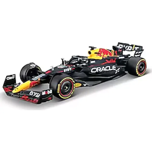 Max Verstappen Red Bull RB19 Version Dünya Şampiyonu 2023 Formula 1 F1 - Ölçek 1/24 23 cm Model Araba DieCast Bburago 18-28030-1
