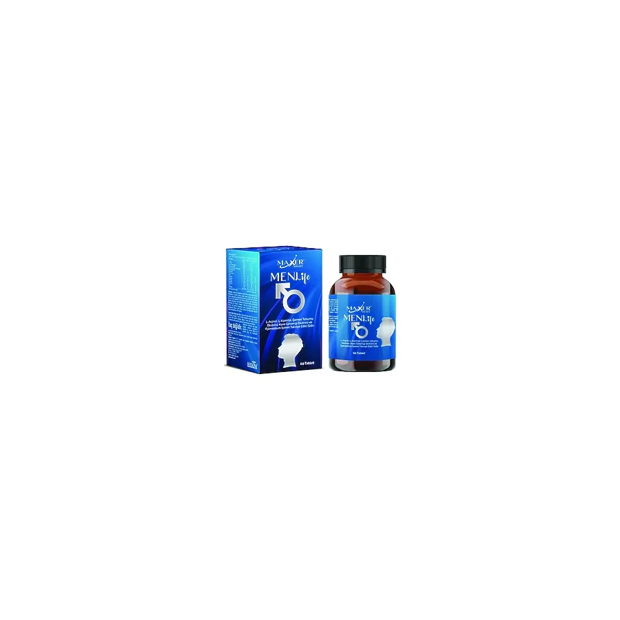 Maxer Night Men Life L-Arjinin, L-Karnitin, Epimedium İçeren 60 Tablet