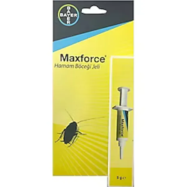 Maxforce Hamam Böceği - Kalorifer Böceği - Kakalak Böceği Ilacı Jel 5 Gr