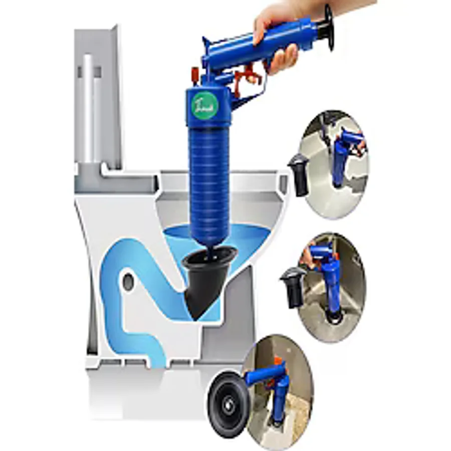 Maxi Life Air Blaster Çok Amaçlı Hava Basınçlı Gider Açıcı Tuvalet Lavabo Pompası