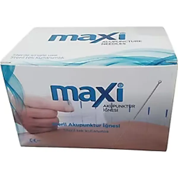 Maxi Yoga Akupunktur Iğnesi 200 Adet 0.30 Mm X 60 Mm
