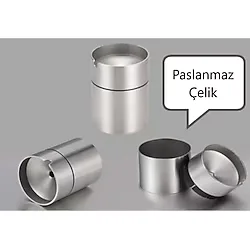 Maxiflow Dekoratif Paslanmaz Celik Kulluk H : 9 Cm Iz Birakmaz